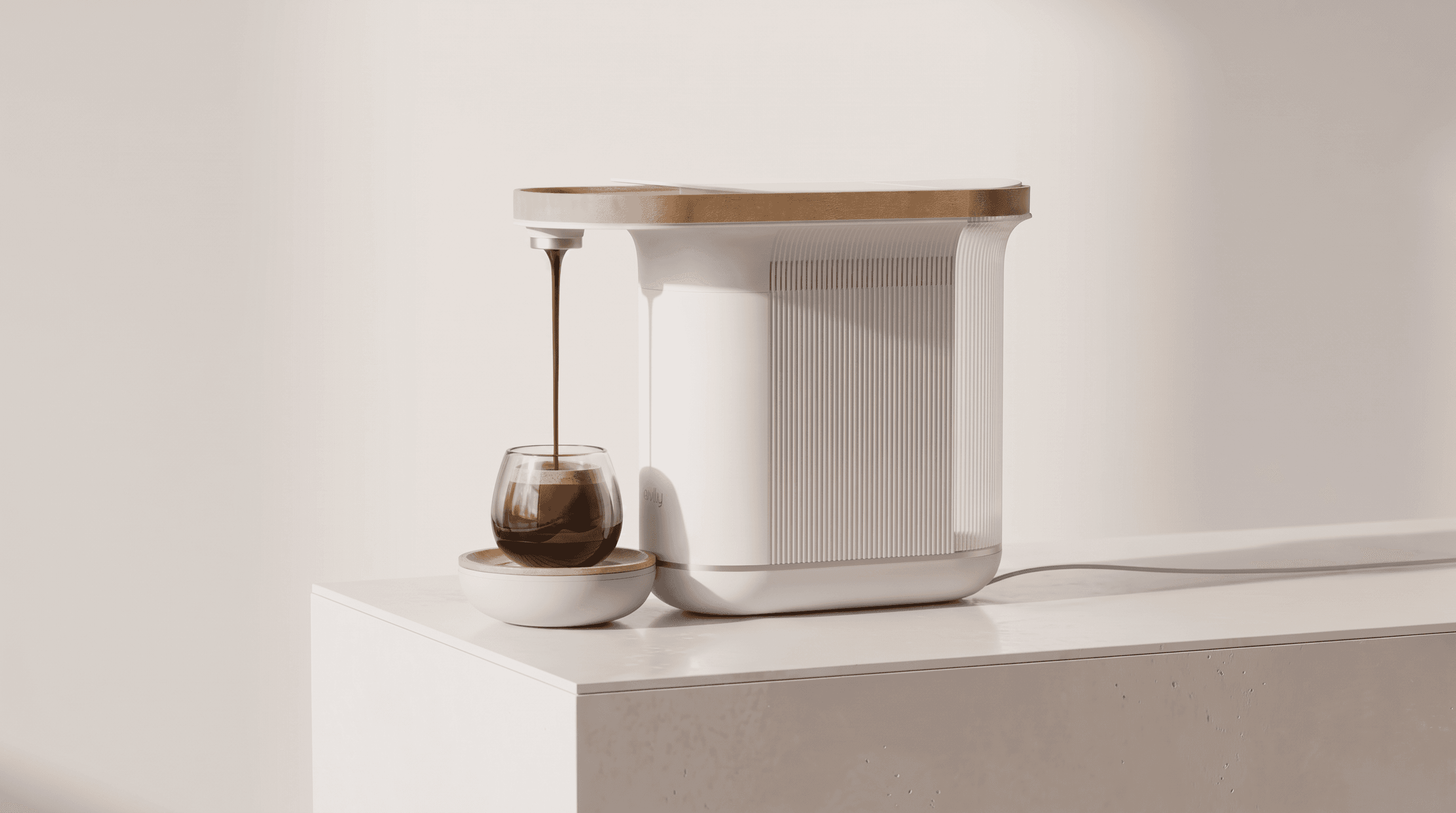 Woolly coffee machine